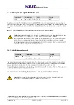 Preview for 23 page of W.E.S.T. Elektronik POS-123-P Technical Documentation Manual