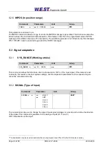 Preview for 24 page of W.E.S.T. Elektronik POS-123-P Technical Documentation Manual