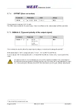 Предварительный просмотр 33 страницы W.E.S.T. Elektronik POS-123-P Technical Documentation Manual