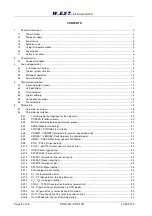 Preview for 2 page of W.E.S.T. Elektronik POS-124-A-PDP Technical Documentation Manual