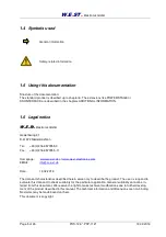 Preview for 5 page of W.E.S.T. Elektronik POS-124-A-PDP Technical Documentation Manual