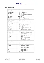 Preview for 17 page of W.E.S.T. Elektronik POS-124-A-PDP Technical Documentation Manual