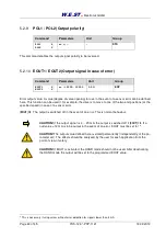 Preview for 23 page of W.E.S.T. Elektronik POS-124-A-PDP Technical Documentation Manual