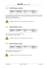 Preview for 25 page of W.E.S.T. Elektronik POS-124-A-PDP Technical Documentation Manual