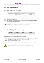 Предварительный просмотр 22 страницы W.E.ST. POS-124-U-PFN Technical Documentation Manual