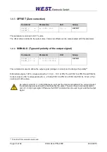 Предварительный просмотр 35 страницы W.E.ST. POS-124-U-PFN Technical Documentation Manual