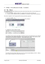 Предварительный просмотр 53 страницы W.E.ST. POS-124-U-PFN Technical Documentation Manual