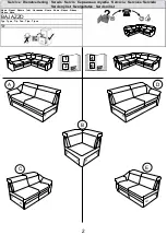 Preview for 2 page of W.Schillig BAJAZZO Aassembly Instructions