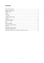 Preview for 2 page of W-Tec Teneur 10 User Manual