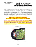 W4RT Electronics One Big Punch Installation Manual preview