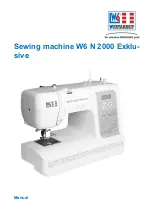 W6 N 2000 Exklusive Manual preview