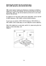 Предварительный просмотр 14 страницы W6 Wertarbeit EU-7 Instruction Manual