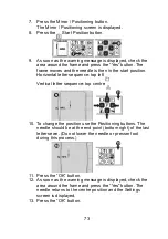 Предварительный просмотр 73 страницы W6 Wertarbeit EU-7 Instruction Manual