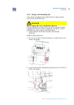 Preview for 71 page of W6 WERTARBEIT N 656D Free Arm Manual