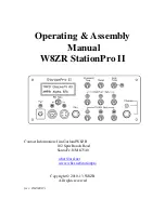 W8ZR StationPro II Operating Manual preview