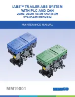 Предварительный просмотр 1 страницы WABCO 400 500 320 0 Maintenance Manual