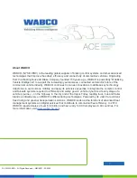 Предварительный просмотр 188 страницы WABCO 400 500 320 0 Maintenance Manual