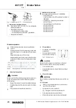 Предварительный просмотр 2 страницы WABCO 461 317 Test Instructions