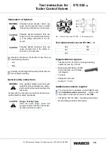 WABCO 973 002 Test Instruction предпросмотр