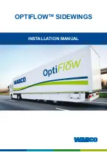 WABCO OPTIFLOW SIDEWINGS Installation Manual предпросмотр