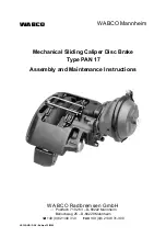 WABCO PAN 17 Assembly And Maintenance Instructions preview