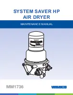 WABCO SYSTEM SAVER HP MM1736 Maintenance Manual preview