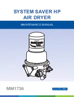 Preview for 1 page of WABCO SYSTEM SAVER HP MM1736 Maintenance Manual