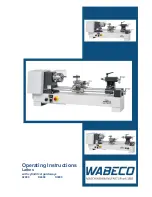 WABECO D2000 Operating Instructions Manual preview