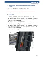 Preview for 49 page of WABECO F1200 high speed Operating Instructions Manual