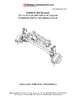 Предварительный просмотр 1 страницы Wabtec R-290 Service Manual