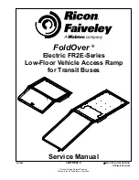 Wabtec Ricon Faiveley FoldOver FR2E Series Service Manual preview
