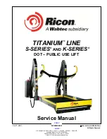 Wabtec Ricon K2005 Service Manual preview