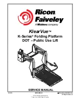 Preview for 1 page of Wabtec RICON KlearVue K Series Service Manual