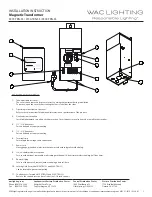 Предварительный просмотр 2 страницы WAC Lighting 9075-TRN-SS Installation Instruction