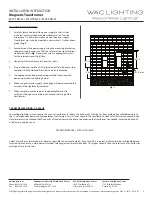 Предварительный просмотр 3 страницы WAC Lighting 9075-TRN-SS Installation Instruction