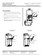 Preview for 5 page of WAC Lighting 9075-TRN-SS Installation Instruction