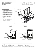 Preview for 5 page of WAC Lighting 9600-TRN-SS Installation Instruction