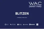 WAC Lighting Blitzen F-060L Installation Instructions Manual предпросмотр