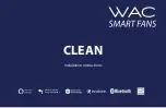 WAC Lighting Clean F-003 Installation Instructions Manual предпросмотр