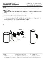 Preview for 2 page of WAC Lighting DS-WS05 Installation Instructions