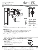 Preview for 4 page of WAC Lighting dweled 486 Series Installation Instructions