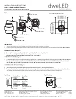 Предварительный просмотр 2 страницы WAC Lighting dweLED 649 Series Installation Instructions