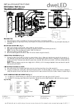 Предварительный просмотр 2 страницы WAC Lighting dweLED 689 Series Installation Instructions