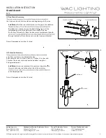 Preview for 6 page of WAC Lighting Grand Accent 5212 Installation Instruction