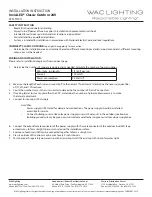 Preview for 1 page of WAC Lighting InvisiLED Classic Outdoor 24V Installation Instruction