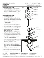 Предварительный просмотр 2 страницы WAC Lighting M6000-STAKE Installation Instruction