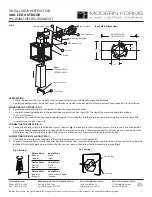 Предварительный просмотр 2 страницы WAC Lighting Modern Forms 488 Series Installation Instruction