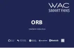 Предварительный просмотр 1 страницы WAC Lighting ORB F-004 Installation Instructions Manual