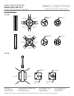 Preview for 6 page of WAC Lighting SCOOP series Installation Instruction