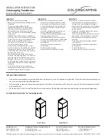 WAC COLORSCAPING 8150CS-TRN-SS Installation Instructions preview